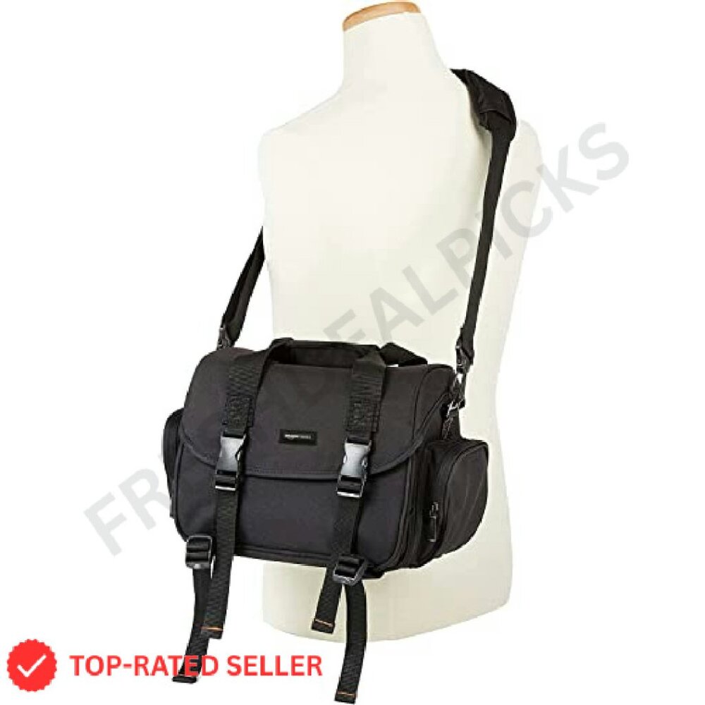 Large Dslr Camera Bag Durable Polyester Protectiv… - image 4